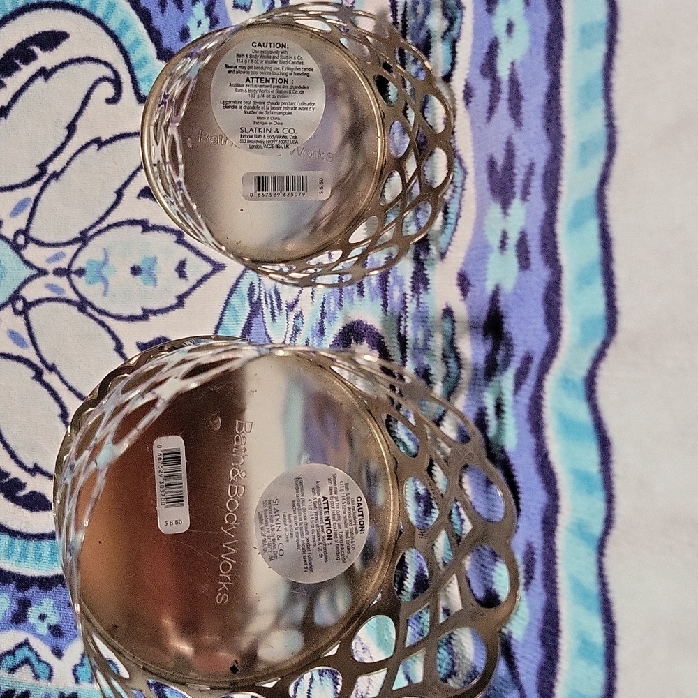 Bath and Body works candle holder set - Picture 2 of 2
